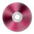 Dark Pink Metallic CD Icon